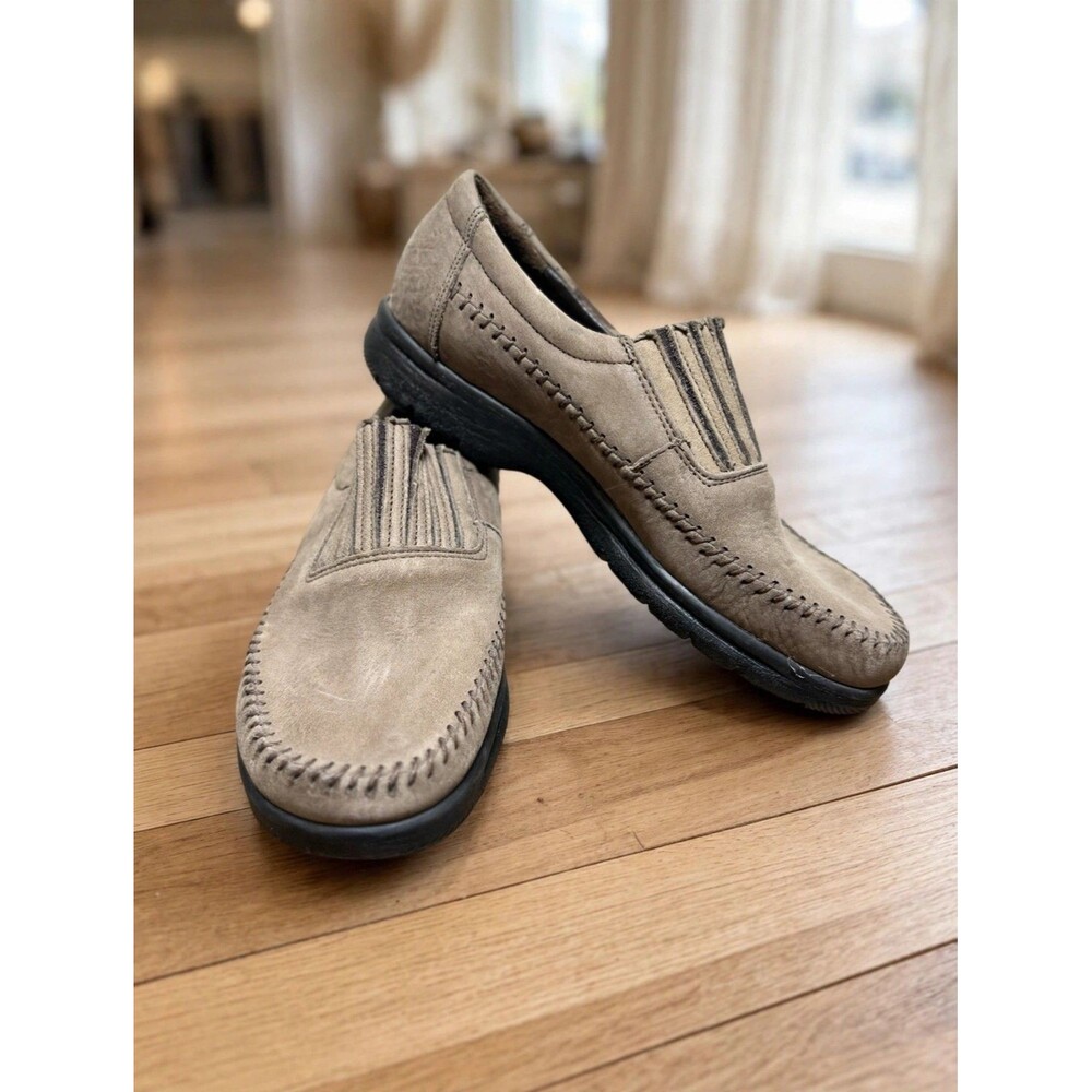 Dexter Walkmocs Womens 8M Brown Leather Moccasin Loafers Slip On Comfort Casual